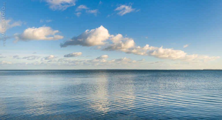 Sonnenwolken vor Scharbeutz