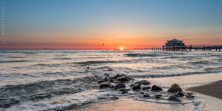 Sonnenaufgang am Timmendorfer Strand